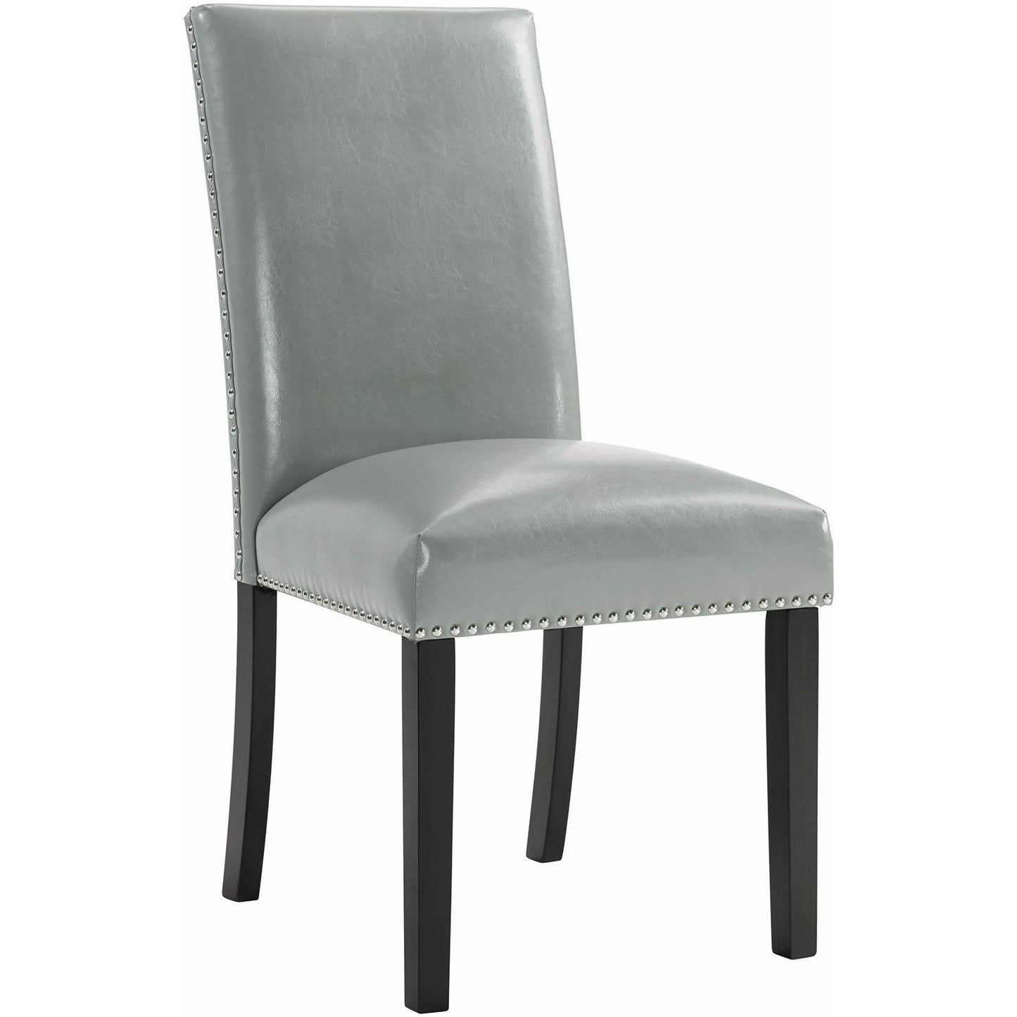 Elements International Meridian Dining Side Chair Grey - American Furniture of Slidell