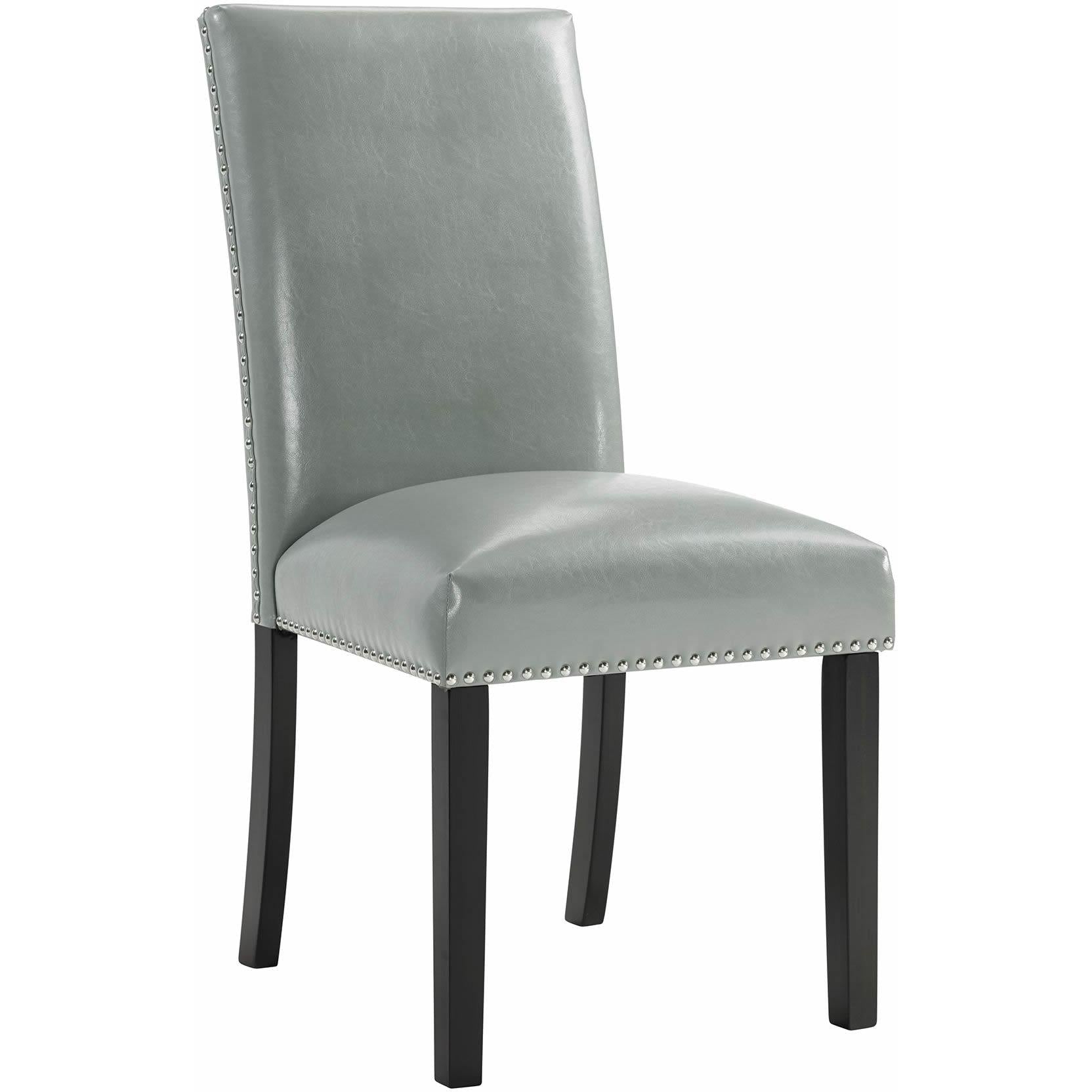 Elements International Meridian Dining Side Chair Grey - American Furniture of Slidell