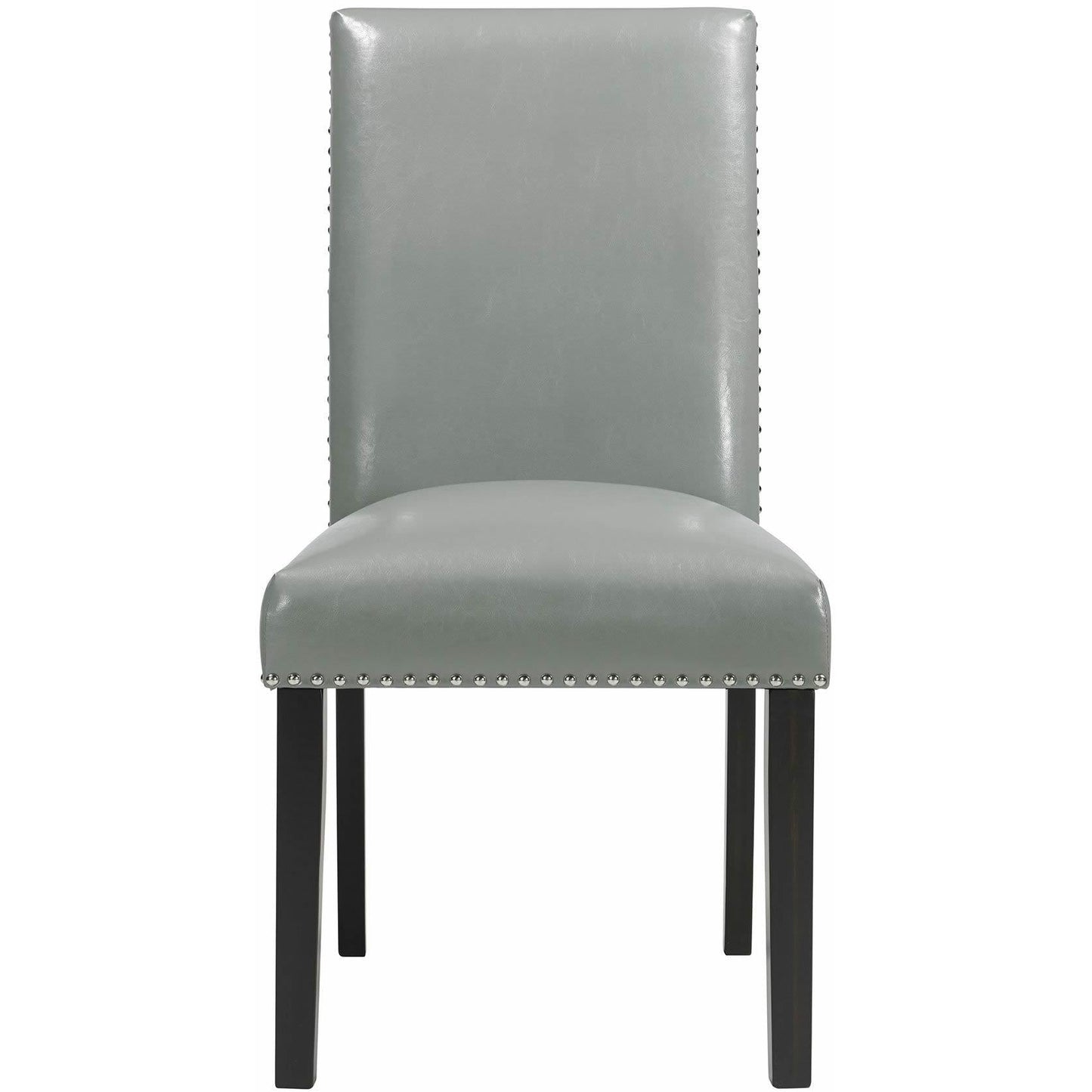 Elements International Meridian Dining Side Chair Grey - American Furniture of Slidell