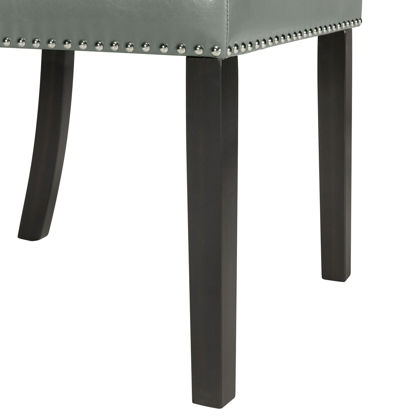 Elements International Meridian Dining Side Chair Grey - American Furniture of Slidell
