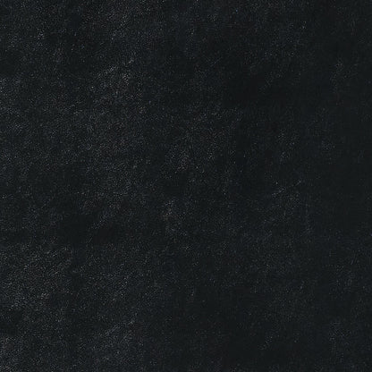 Elements International Meridian Faux Leather Side Chair Set in Black - American Furniture of Slidell