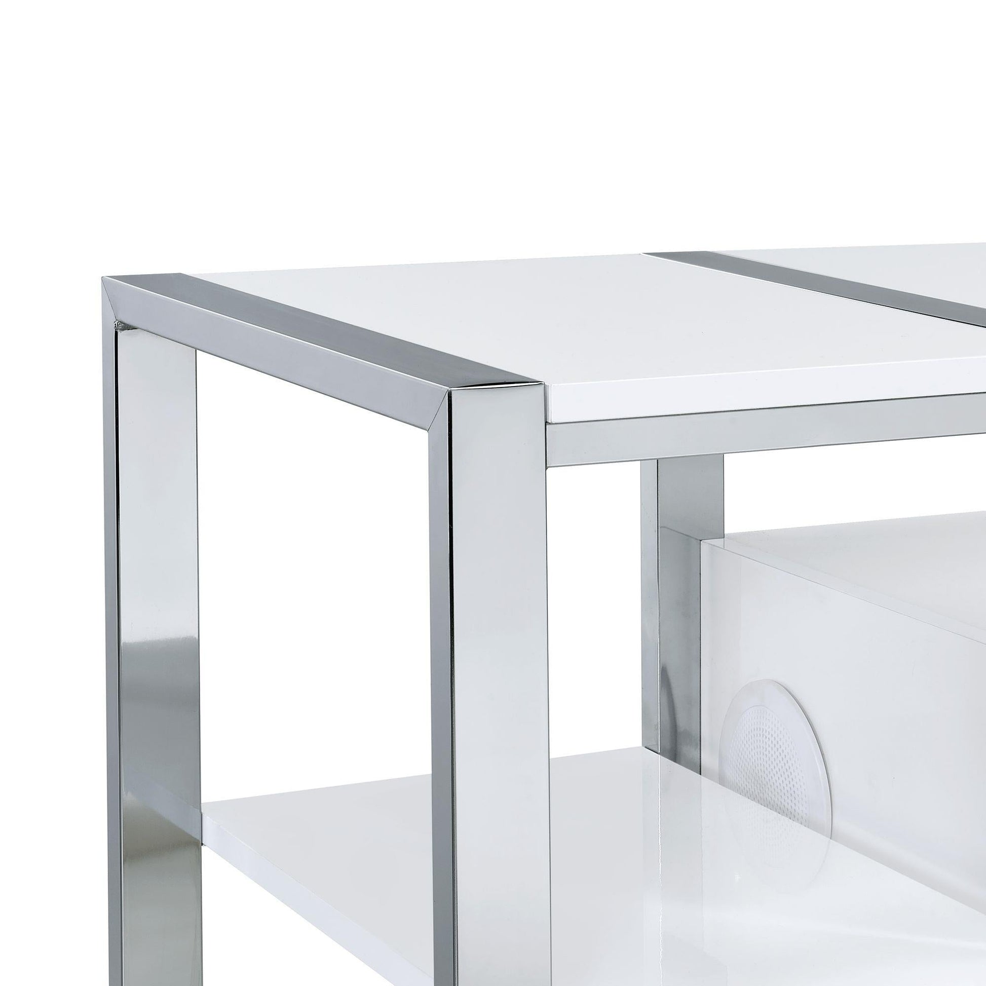 Elements International Midway LA - 17270 - 7 - FP 80" Tv Console - American Furniture of Slidell