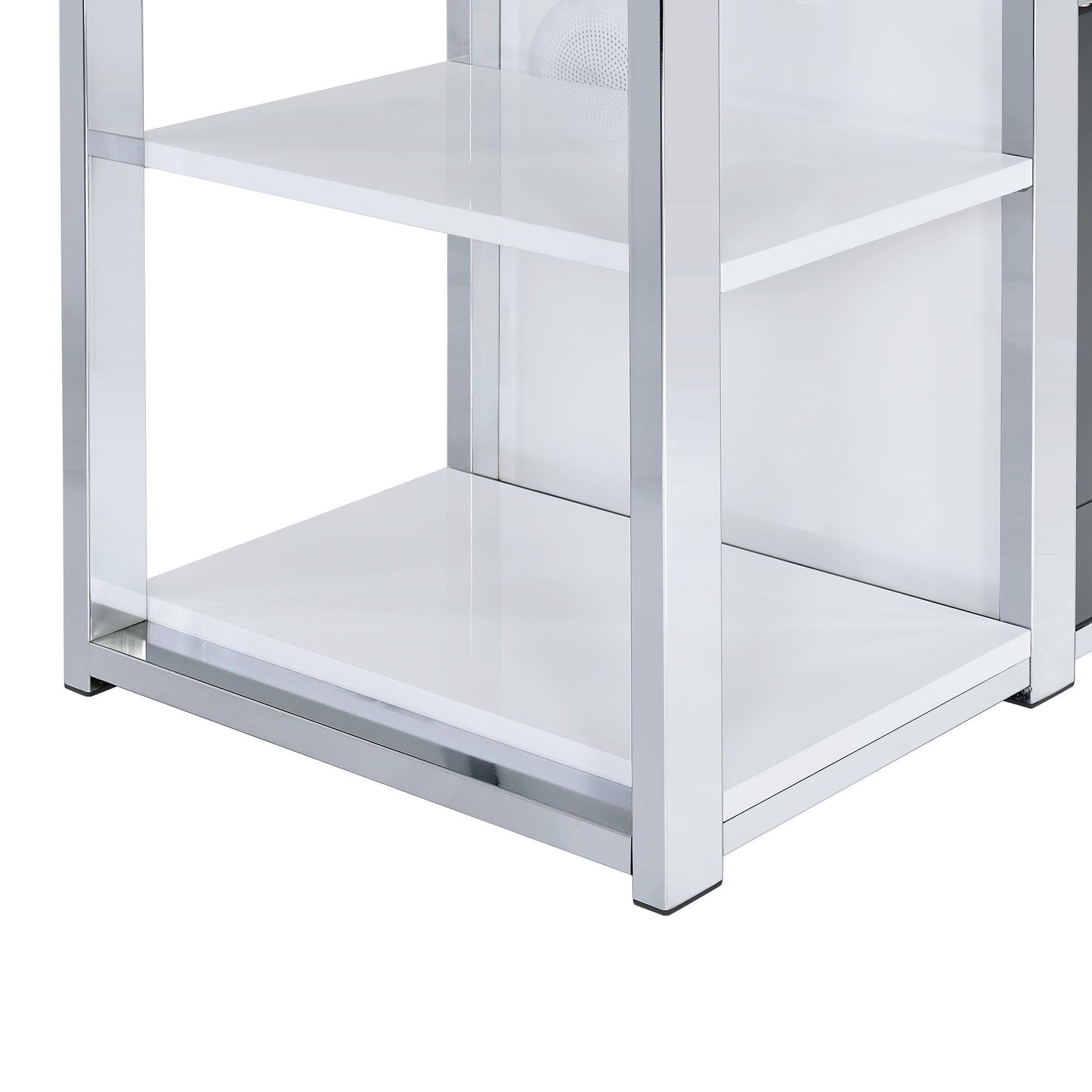 Elements International Midway LA - 17270 - 7 - FP 80" Tv Console - American Furniture of Slidell