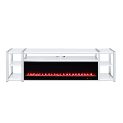 Elements International Midway LA - 17270 - 7 - FP 80" Tv Console - American Furniture of Slidell
