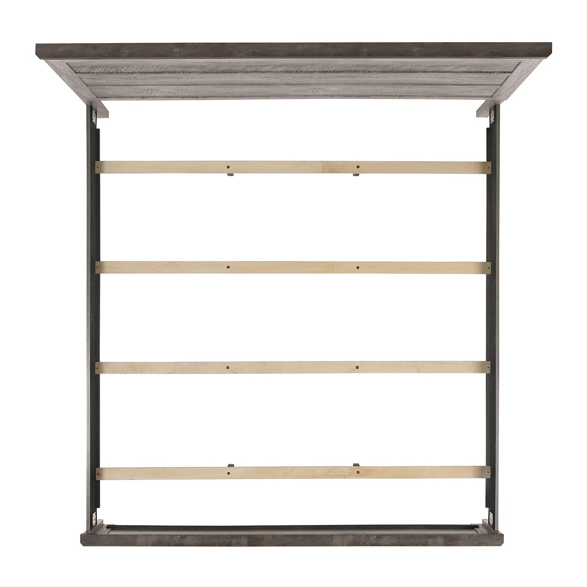 Elements International Millers Cove MC300KB King Panel Bed - American Furniture of Slidell