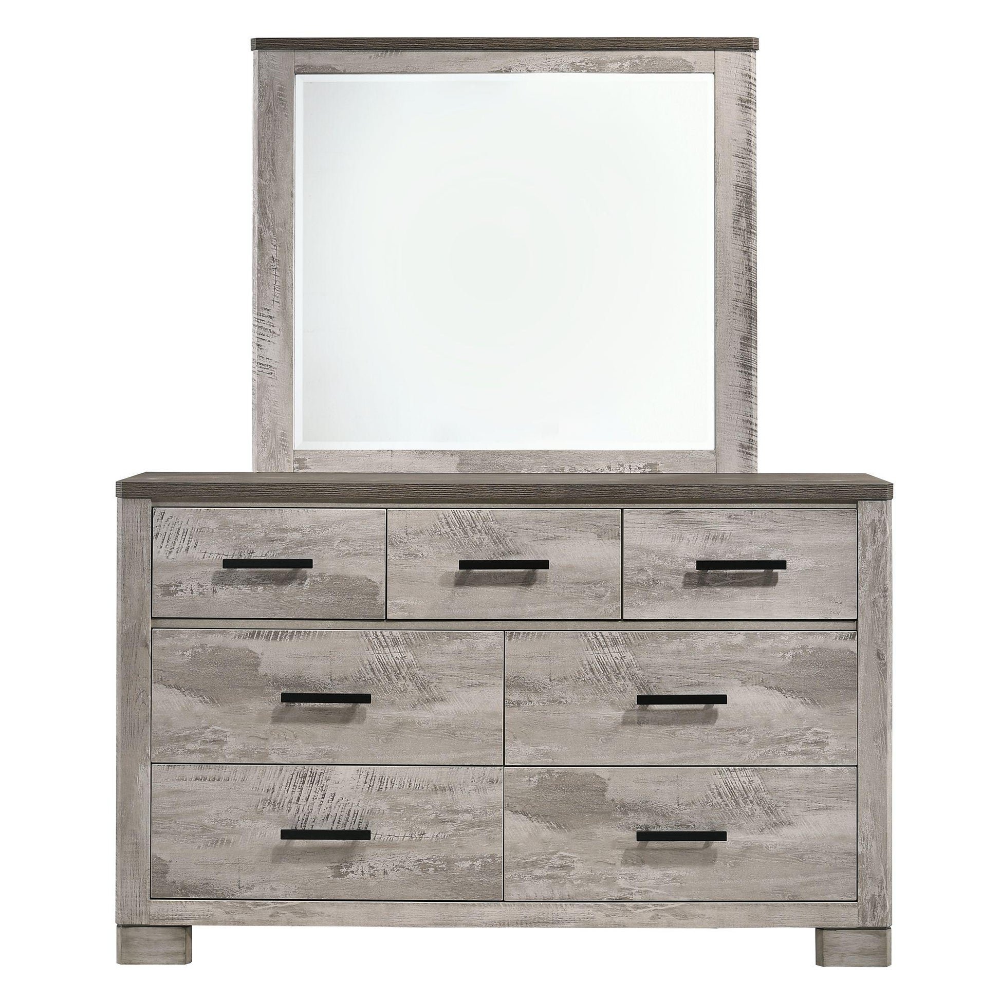 Elements International Millers Cove MC300MR Dresser Mirror - American Furniture of Slidell