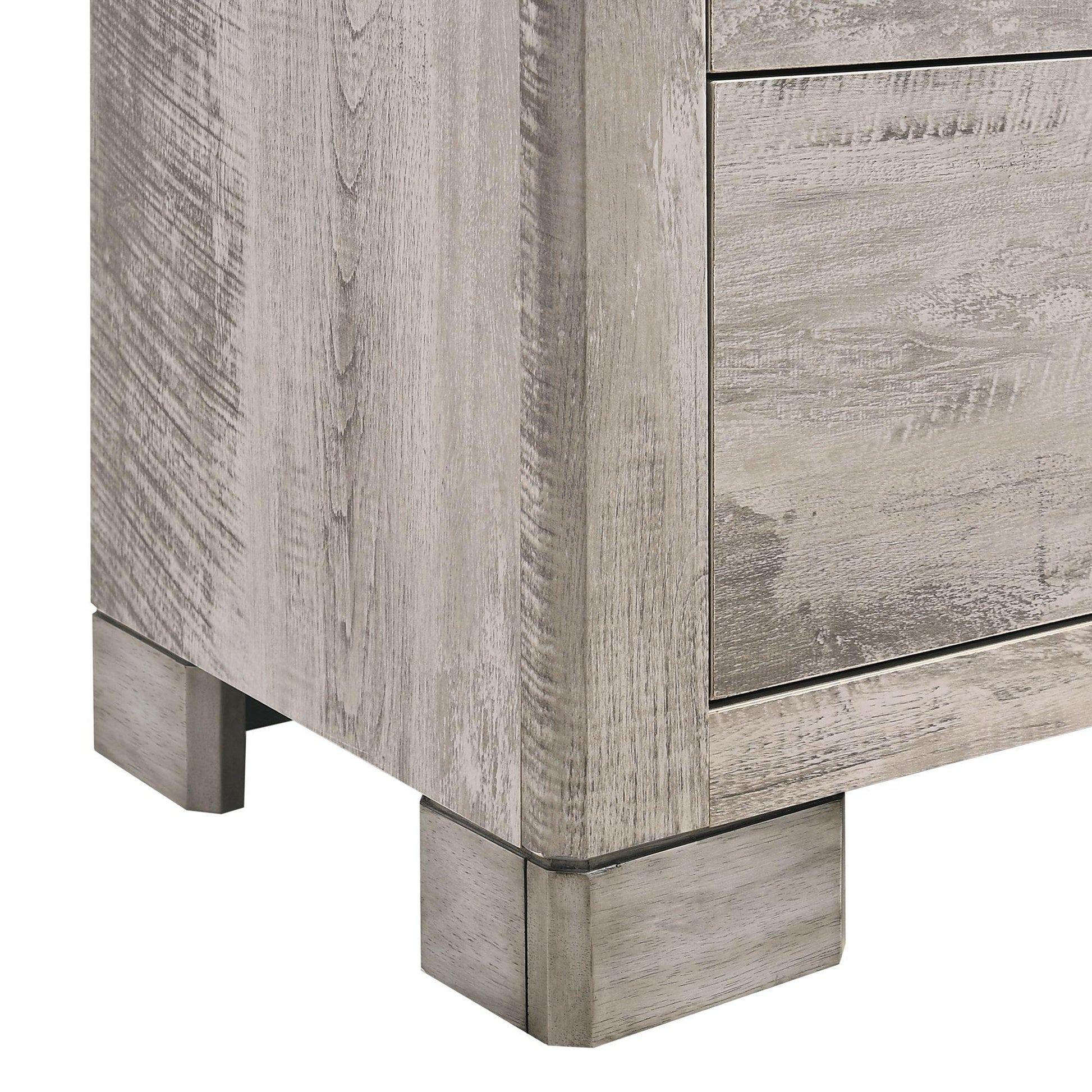 Elements International Millers Cove MC300NS Nightstand - American Furniture of Slidell