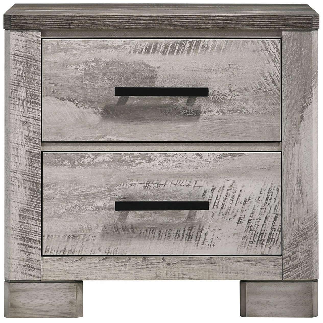 Elements International Millers Cove MC300NS Nightstand - American Furniture of Slidell