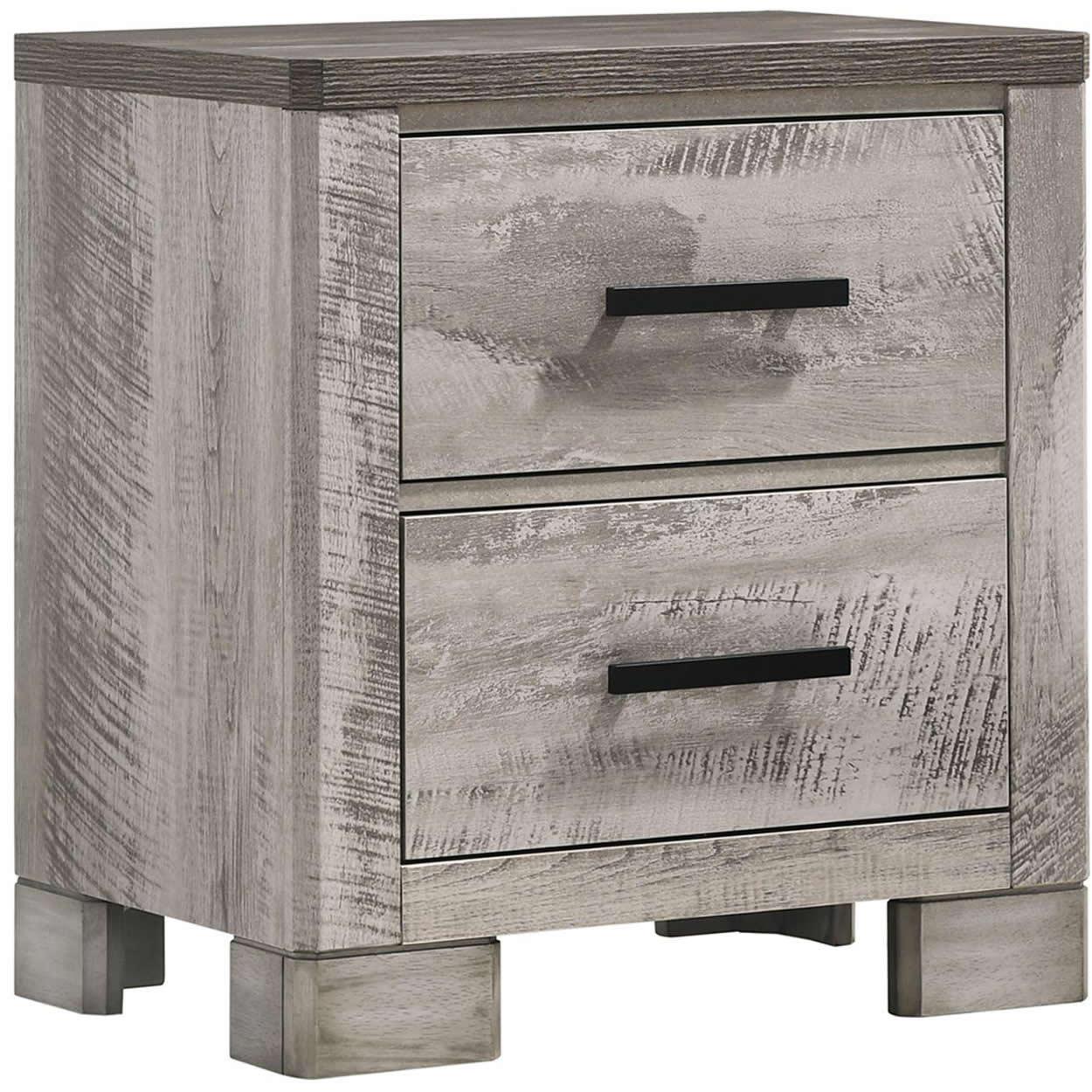 Elements International Millers Cove MC300NS Nightstand - American Furniture of Slidell