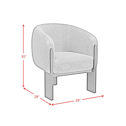 Elements International Modern U - 15160 - 11450 - 100 Chair - American Furniture of Slidell