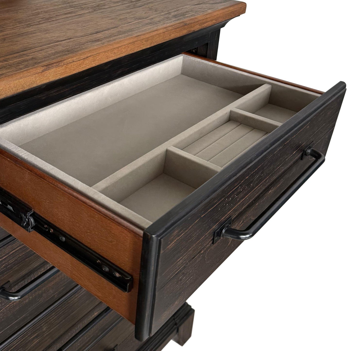 Elements International Montrose B - 16670 - 5 - DR Dresser - American Furniture of Slidell