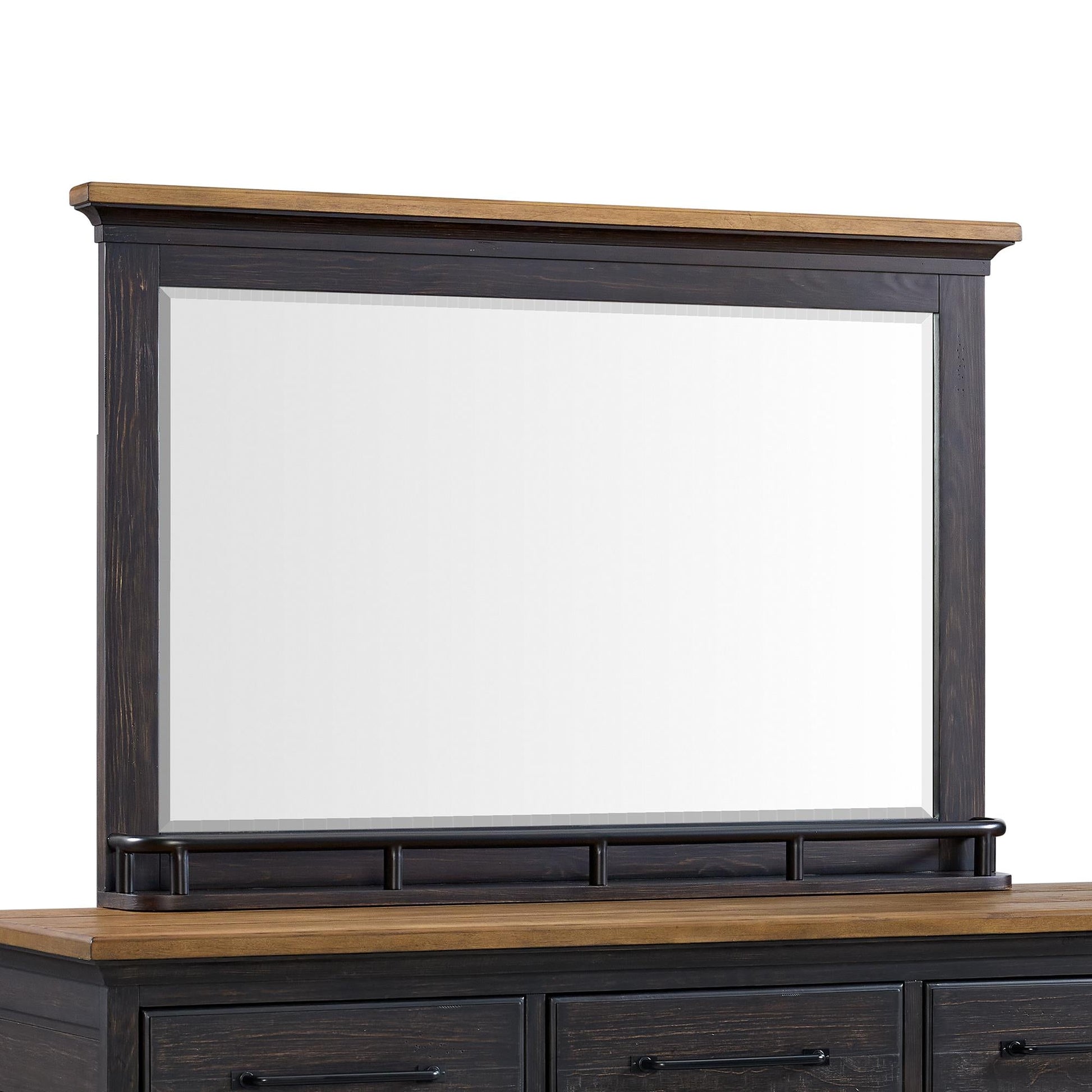 Elements International Montrose B - 16670 - 5 - DRMR Dresser And Mirror - American Furniture of Slidell