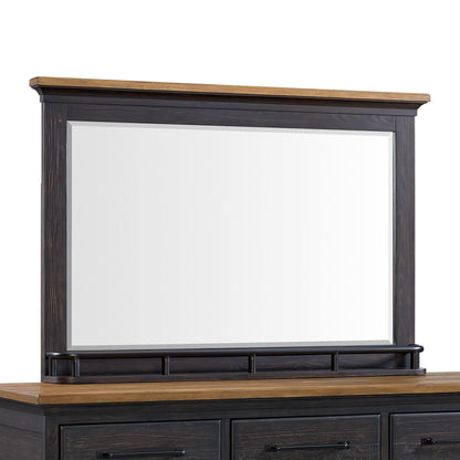 Elements International Montrose B - 16670 - 5 - DRMR Dresser And Mirror - American Furniture of Slidell