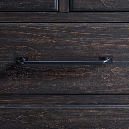 Elements International Montrose B - 16670 - 5 - DRMR Dresser And Mirror - American Furniture of Slidell