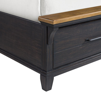 Elements International Montrose B - 16670 - 5 - KSB King Storage Bed - American Furniture of Slidell
