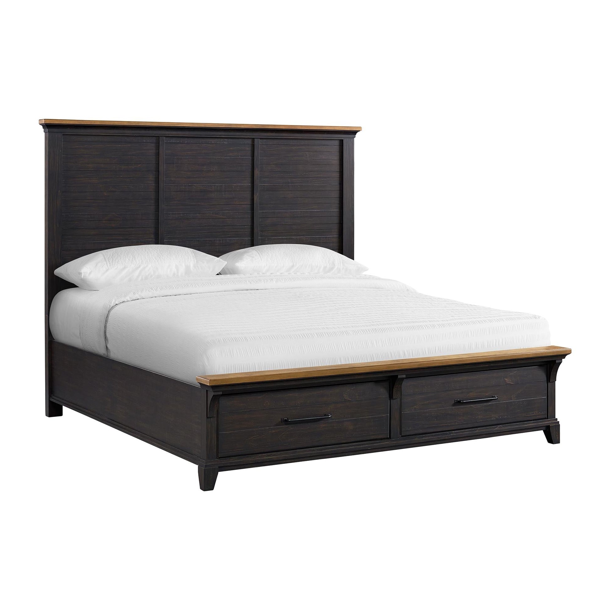 Elements International Montrose B - 16670 - 5 - KSB King Storage Bed - American Furniture of Slidell