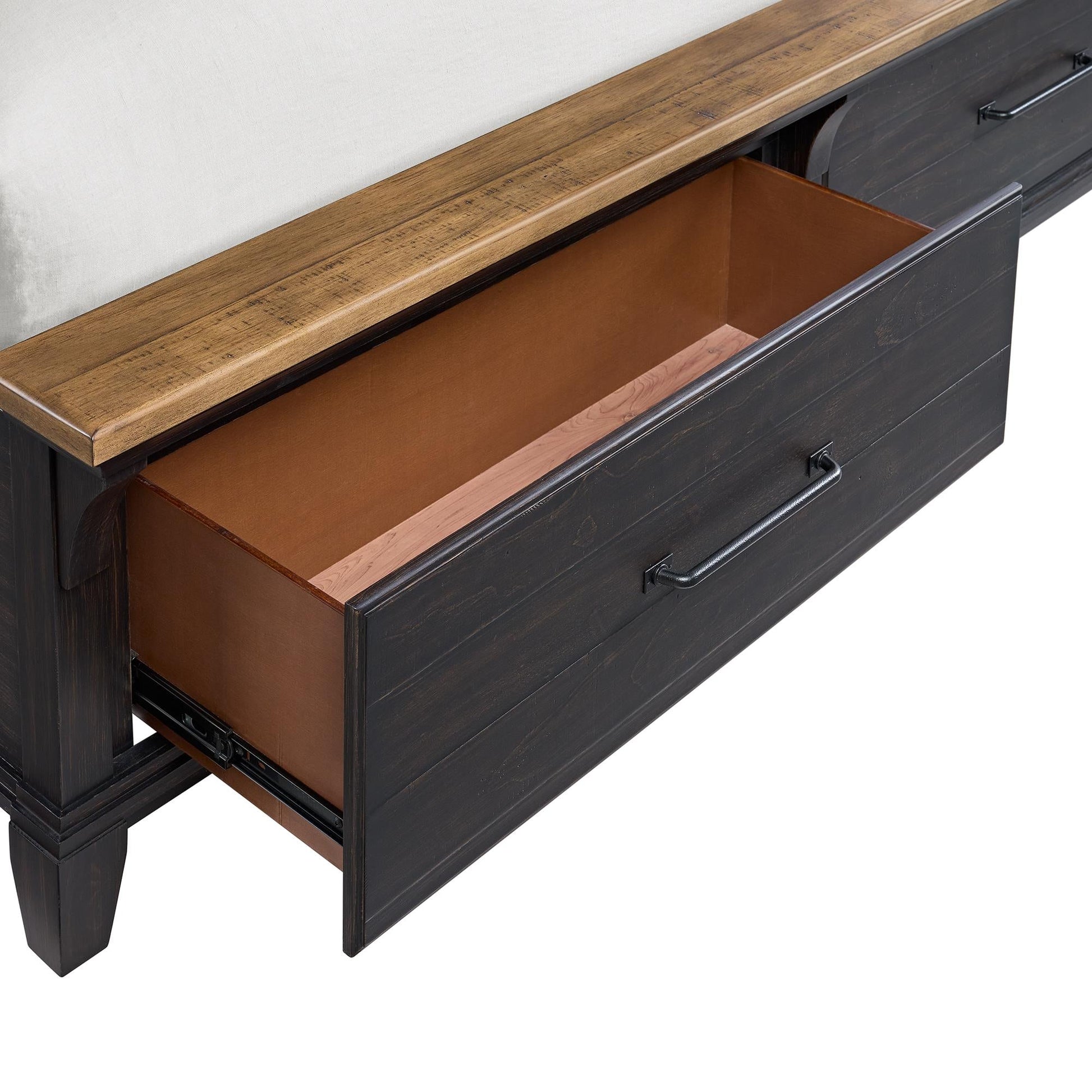 Elements International Montrose B - 16670 - 5 - KSB King Storage Bed - American Furniture of Slidell