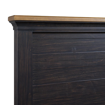 Elements International Montrose B - 16670 - 5 - QSB Queen Storage Bed - American Furniture of Slidell