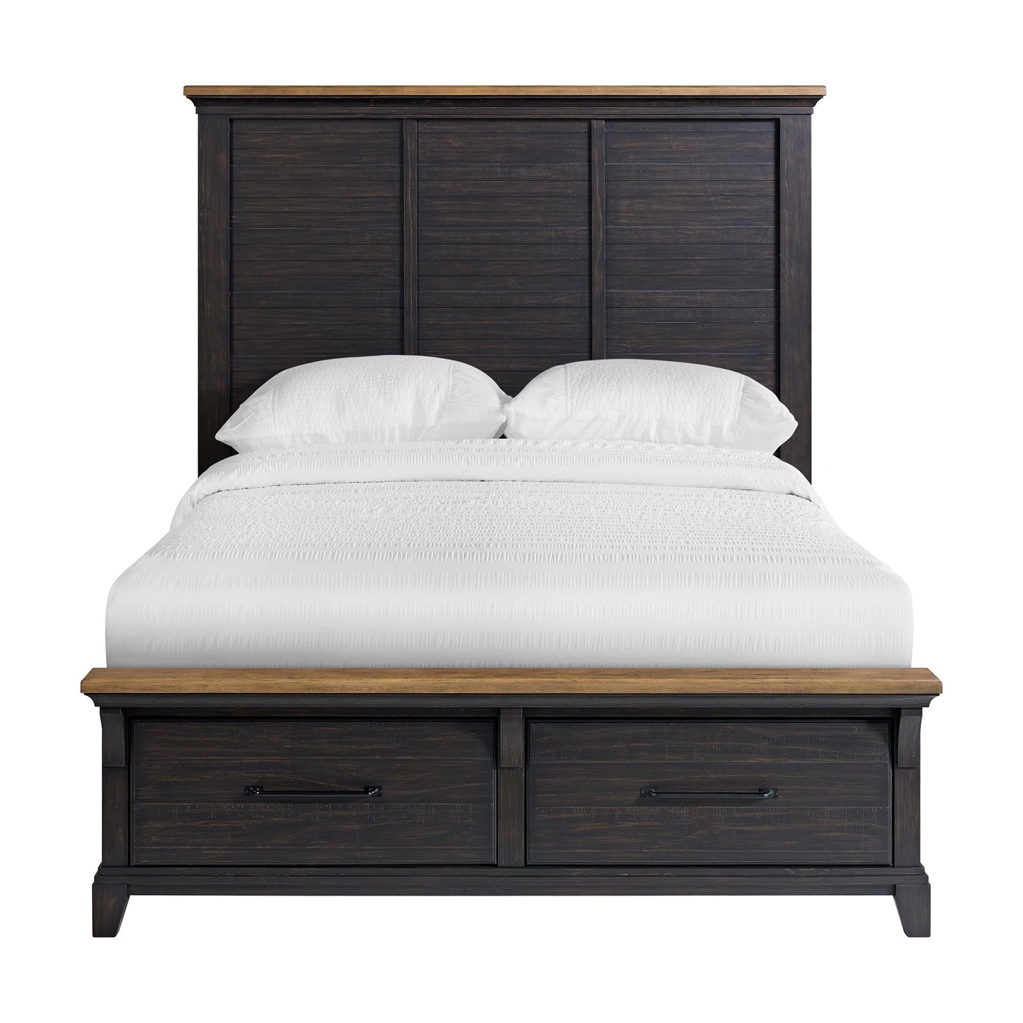 Elements International Montrose B - 16670 - 5 - QSB Queen Storage Bed - American Furniture of Slidell