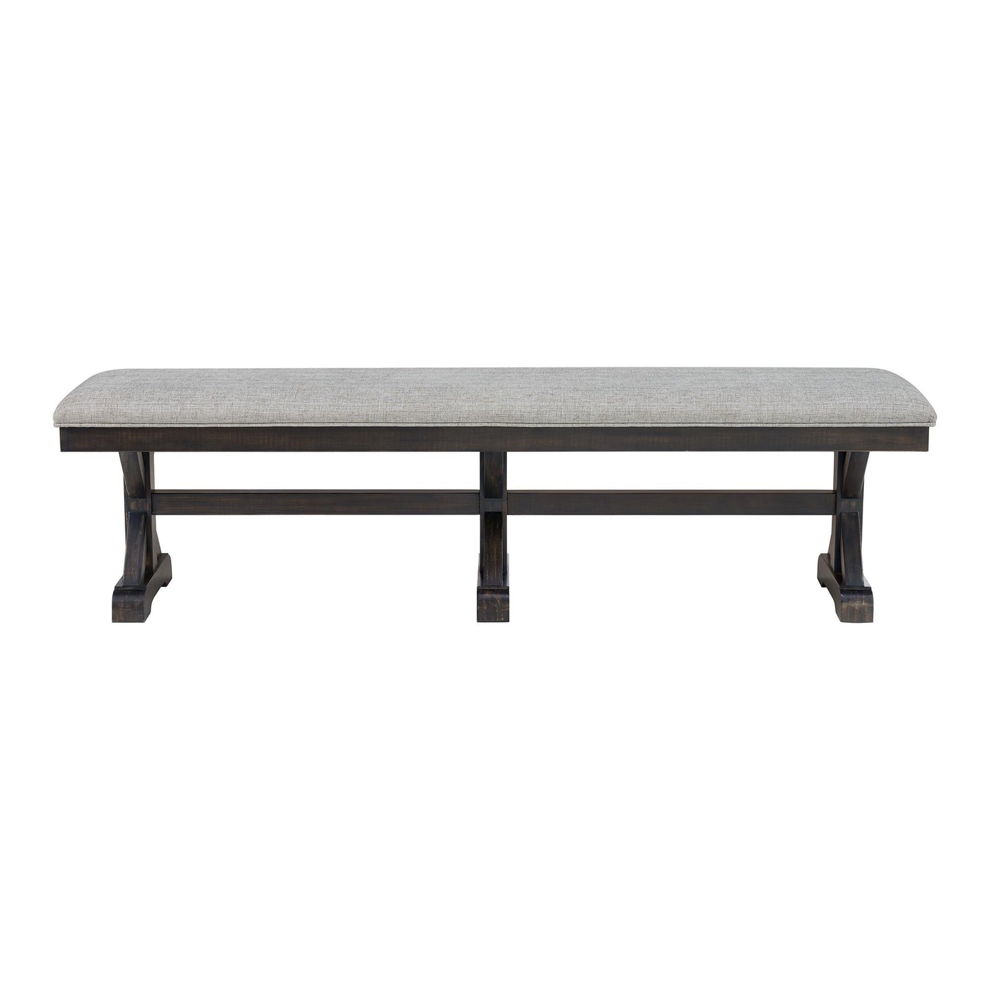 Elements International Montrose D - 16670 - 8 - BN Dining Bench - American Furniture of Slidell
