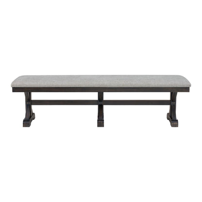 Elements International Montrose D - 16670 - 8 - BN Dining Bench - American Furniture of Slidell