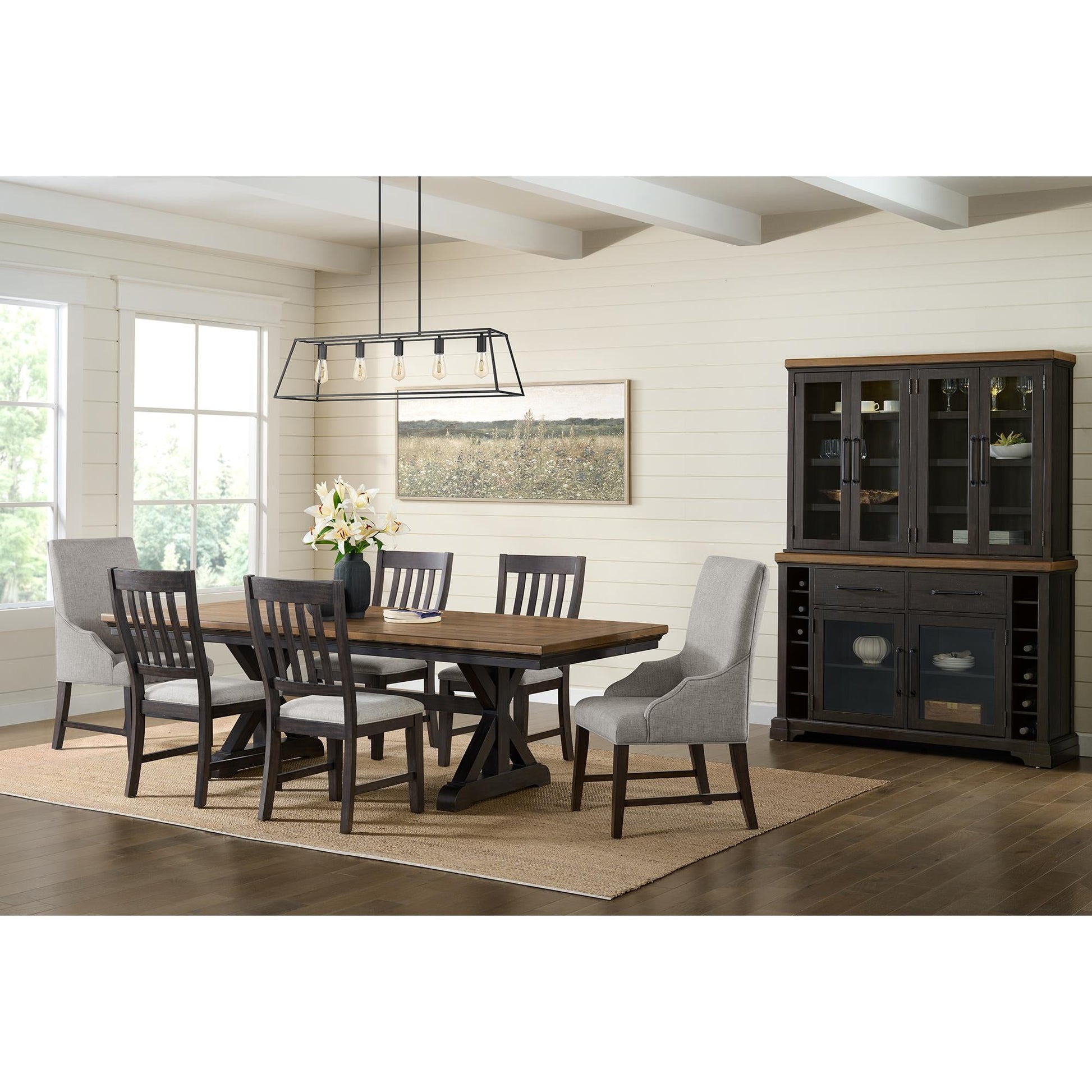 Elements International Montrose D - 16670 - 8 - DT Dining Table - American Furniture of Slidell