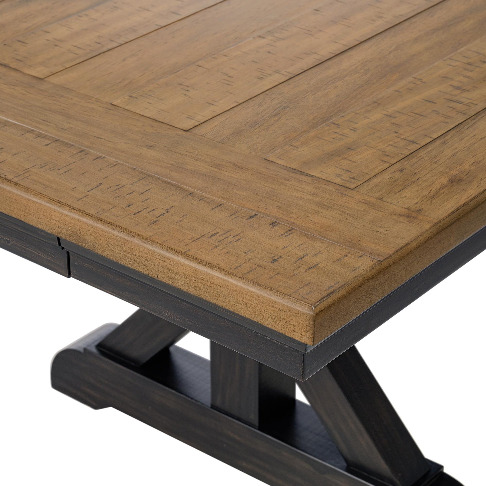 Elements International Montrose D - 16670 - 8 - DT Dining Table - American Furniture of Slidell