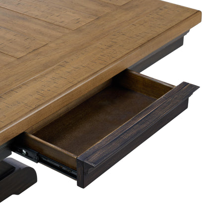 Elements International Montrose D - 16670 - 8 - DT Dining Table - American Furniture of Slidell