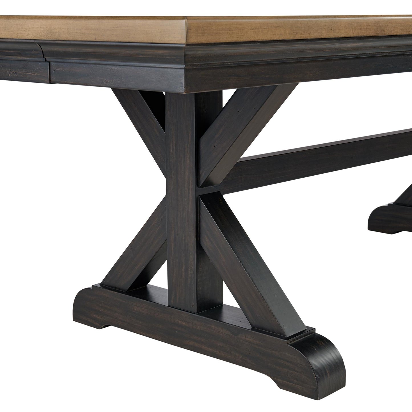 Elements International Montrose D - 16670 - 8 - DT Dining Table - American Furniture of Slidell