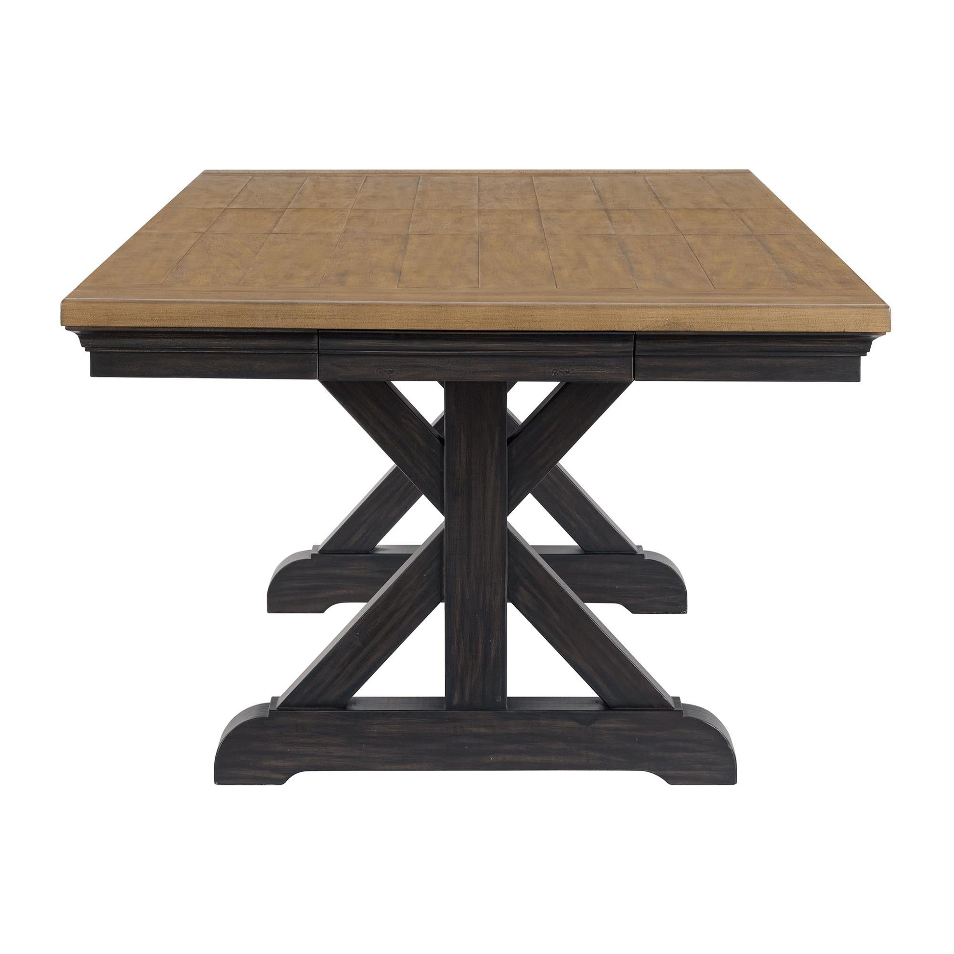 Elements International Montrose D - 16670 - 8 - DT Dining Table - American Furniture of Slidell