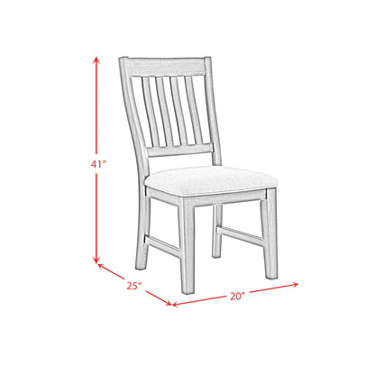 Elements International Montrose D - 16670 - 8 - SC Dining Side Chair - American Furniture of Slidell