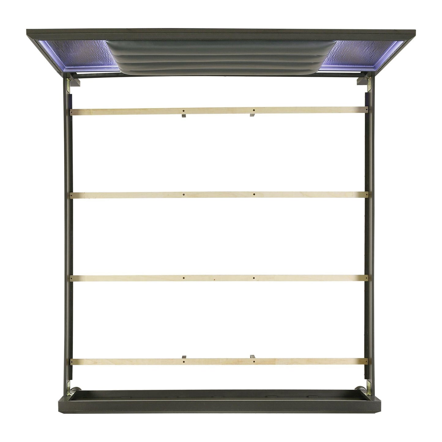 Elements International Moonstone MN600KB King Panel Bed - American Furniture of Slidell