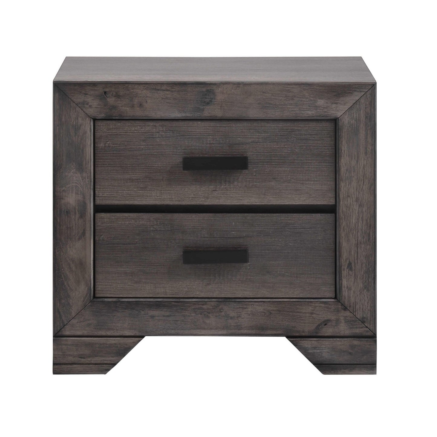 Elements International Nathan 2 - Drawer Nightstand NH100NS - American Furniture of Slidell