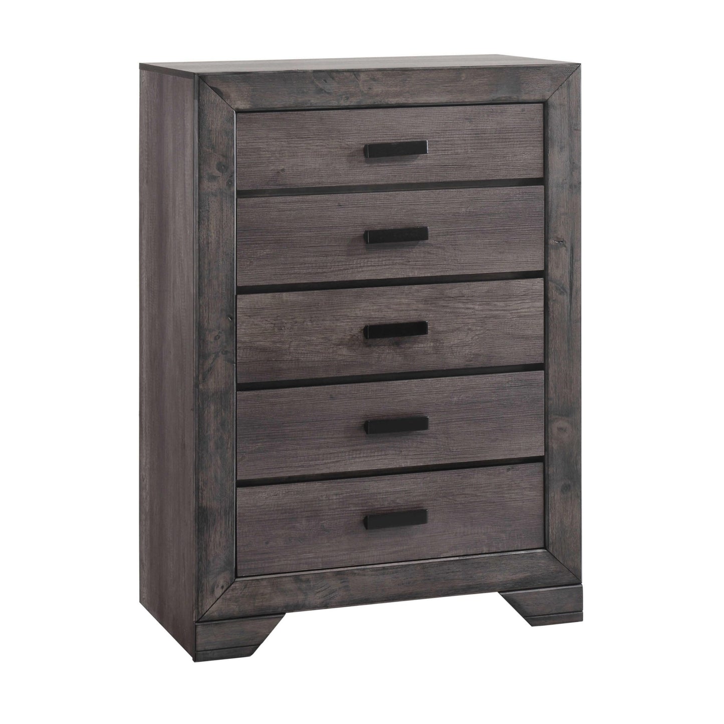 Elements International Nathan 5 - Drawer Chest NH100CH - American Furniture of Slidell