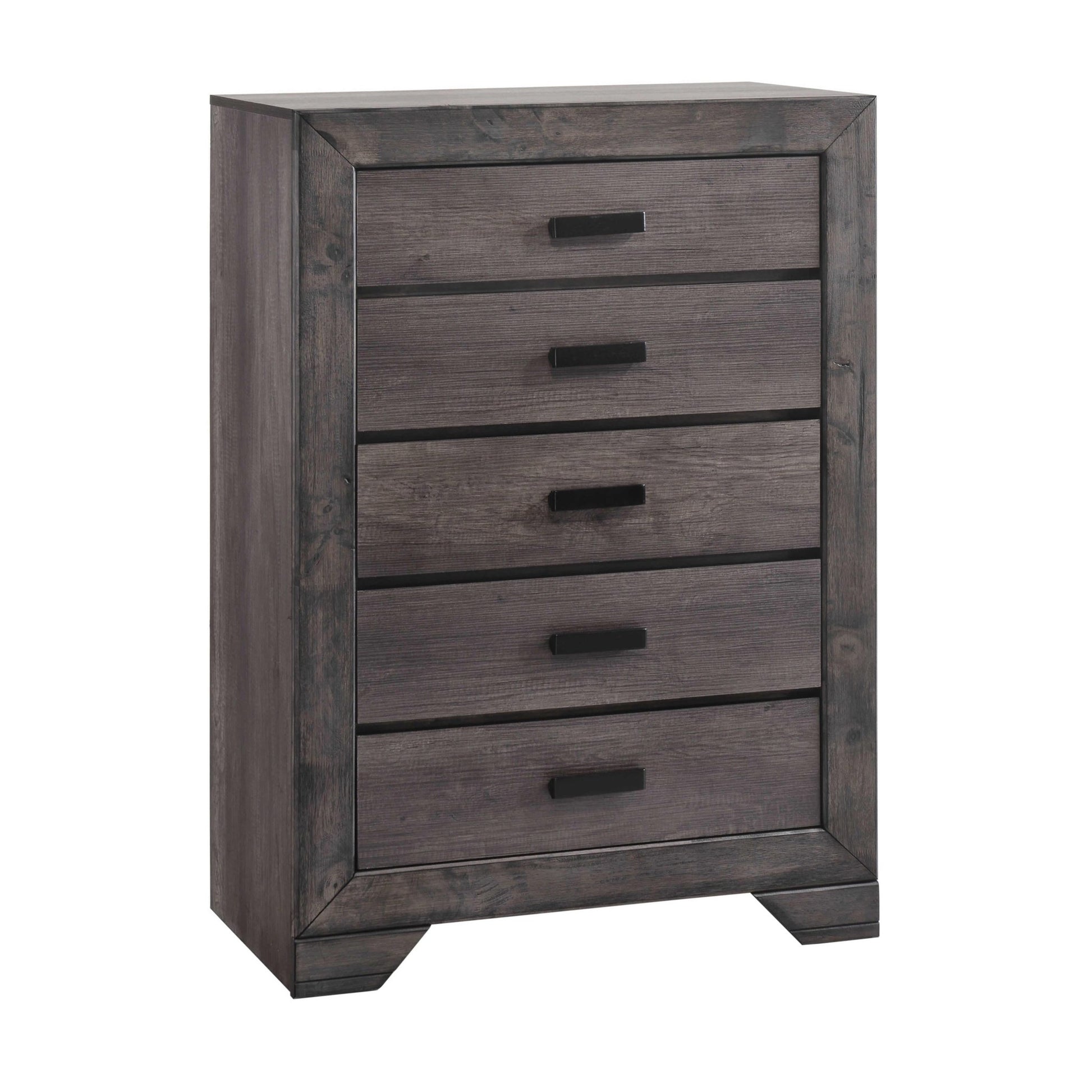 Elements International Nathan 5 - Drawer Chest NH100CH - American Furniture of Slidell