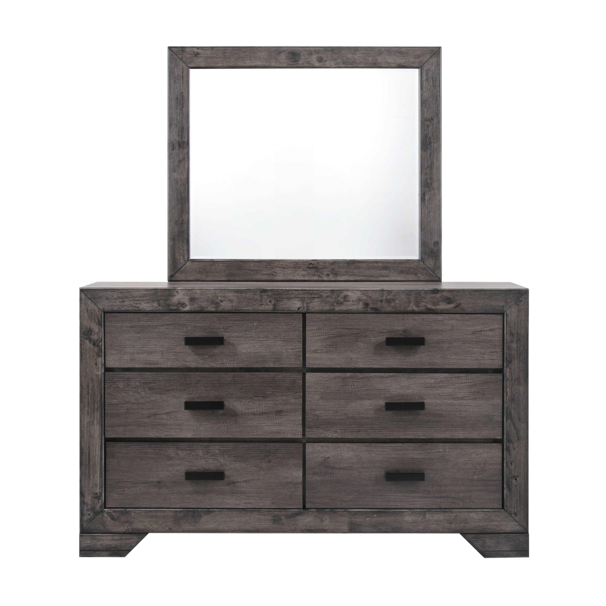 Elements International Nathan 6 - Drawer Dresser NH100DR - American Furniture of Slidell