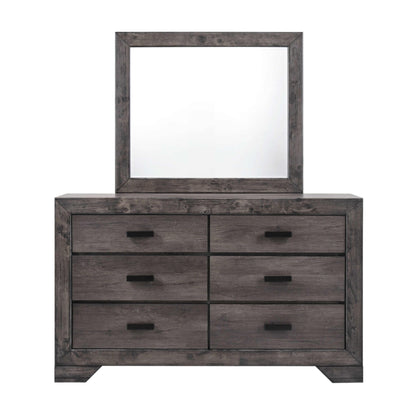 Elements International Nathan 6 - Drawer Dresser NH100DR - American Furniture of Slidell