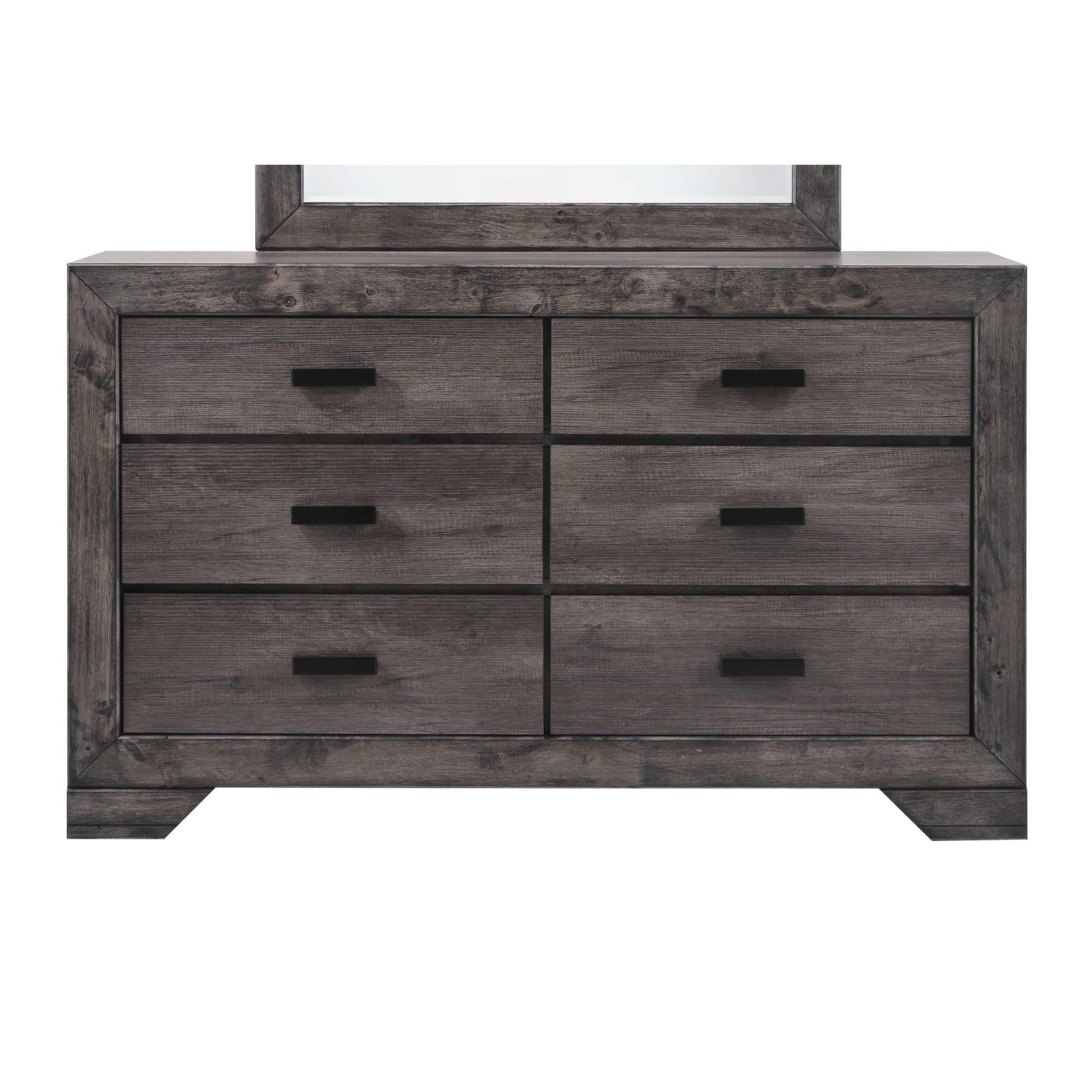 Elements International Nathan 6 - Drawer Dresser NH100DR - American Furniture of Slidell