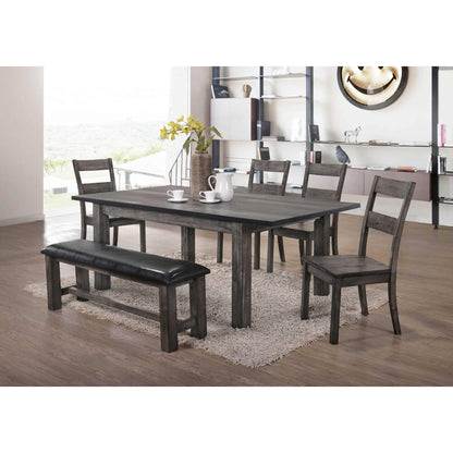 Elements International Nathan Bench DNH100BN - American Furniture of Slidell