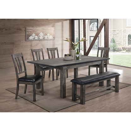 Elements International Nathan Bench DNH100BN - American Furniture of Slidell
