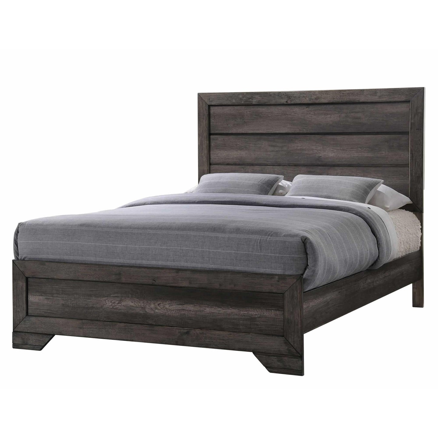 Elements International Nathan NH100FB Youth Full Panel Bed - American Furniture of Slidell