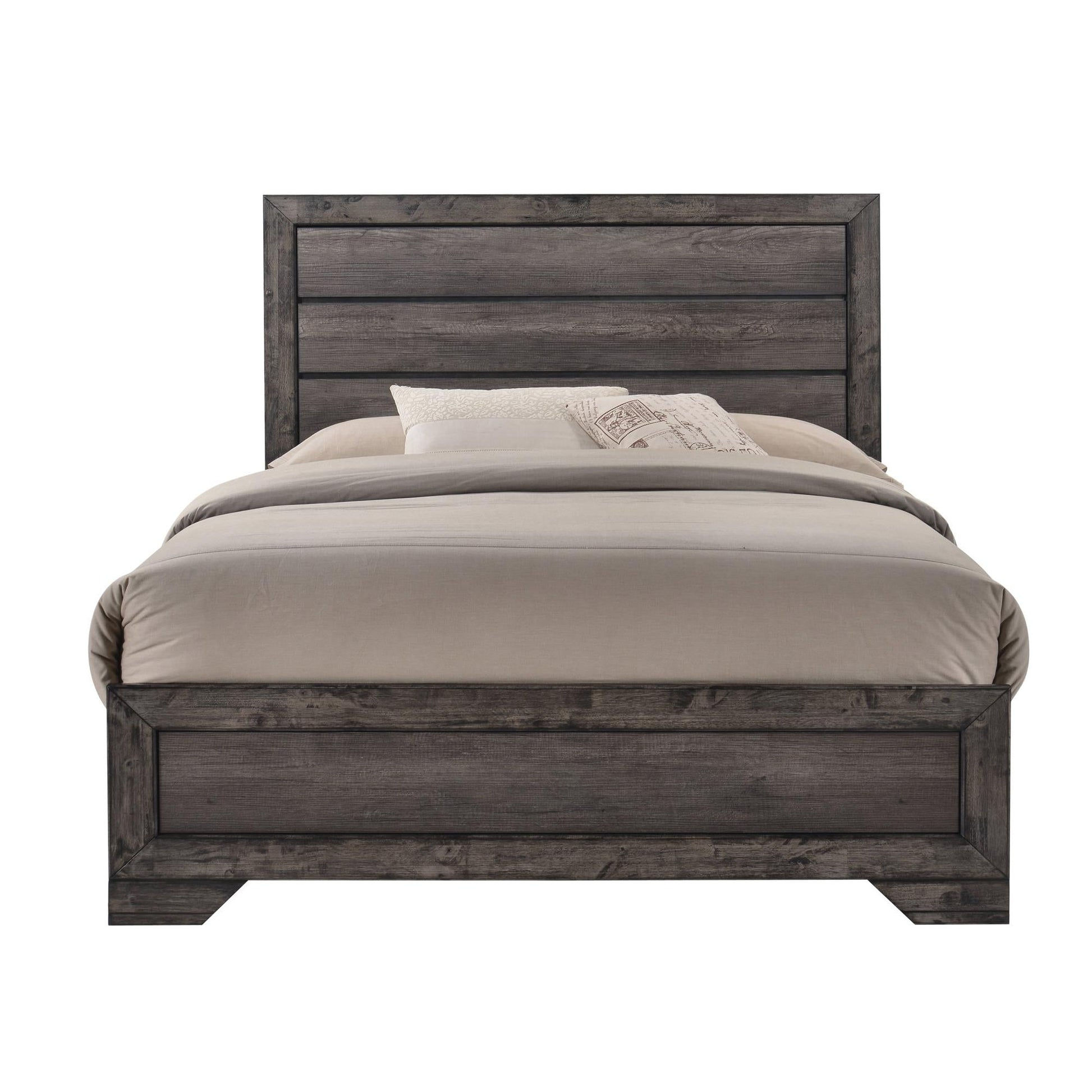 Elements International Nathan NH100KB King Bed - American Furniture of Slidell