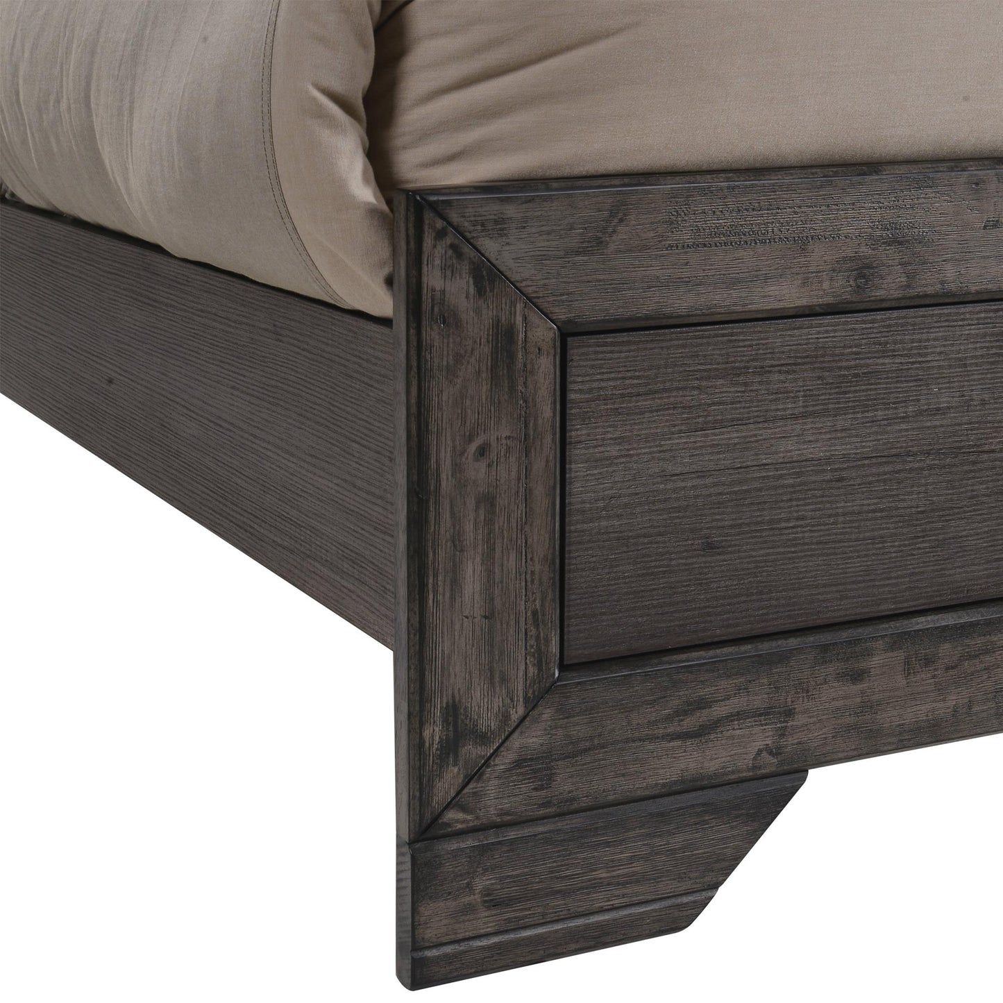 Elements International Nathan NH100KB King Bed - American Furniture of Slidell