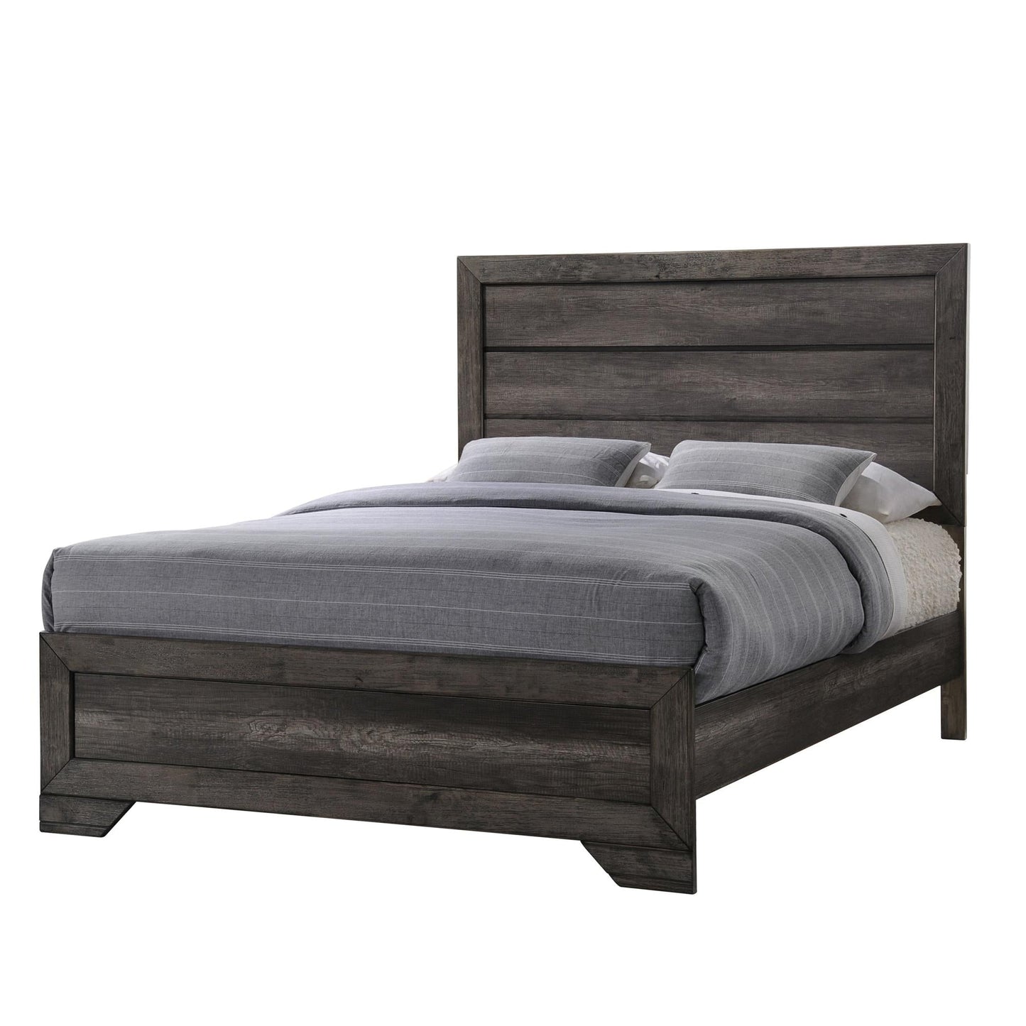 Elements International Nathan NH100QB Queen Bed - American Furniture of Slidell