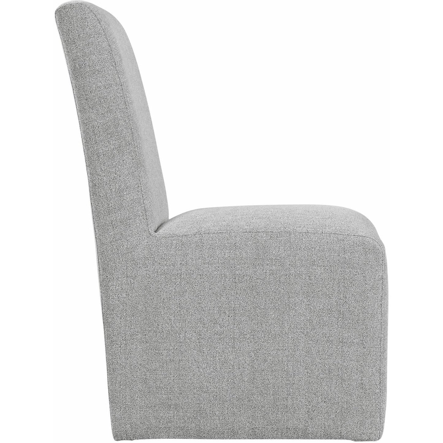 Elements International Nero Upholstered Side Chair Set - American Furniture of Slidell