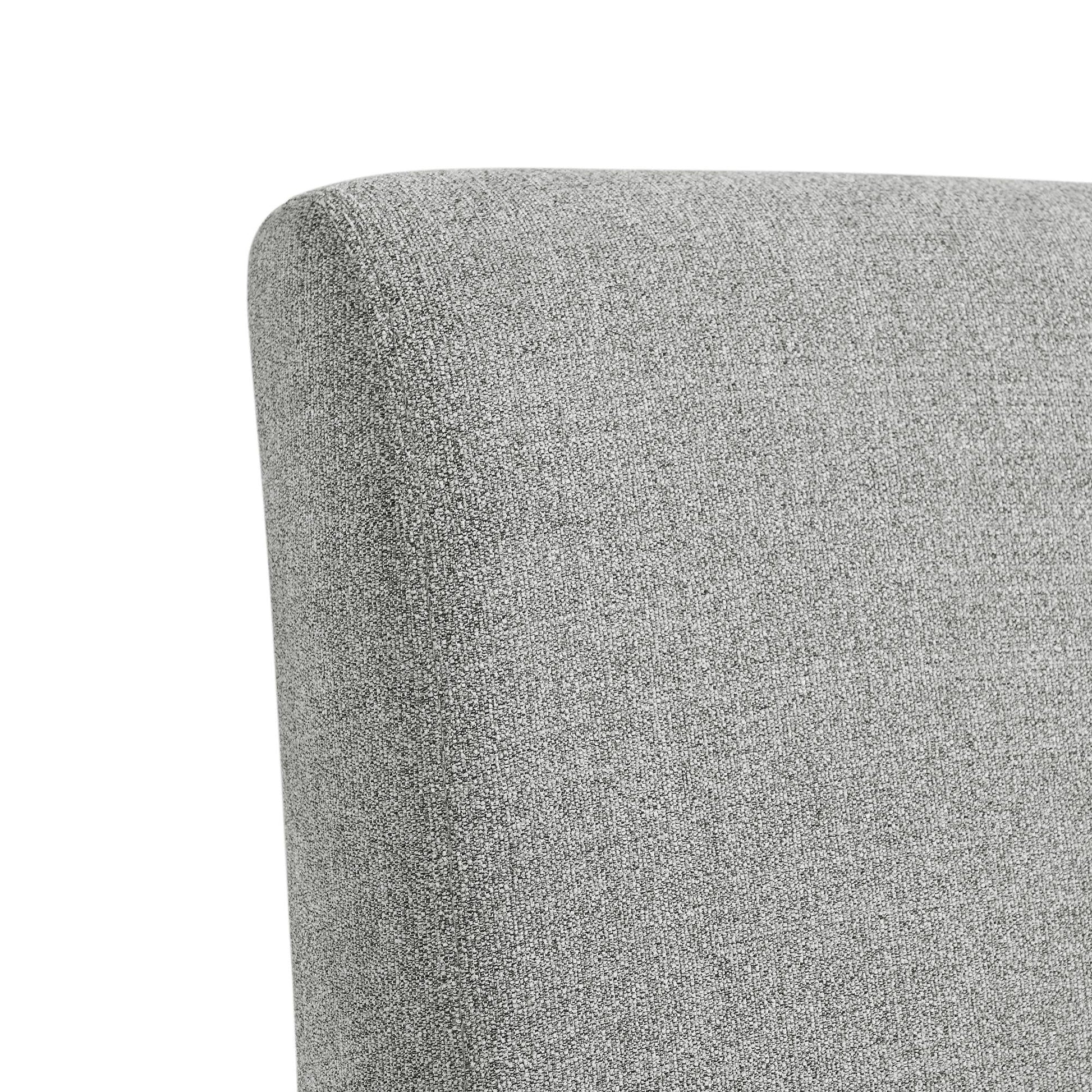 Elements International Nero Upholstered Side Chair Set - American Furniture of Slidell