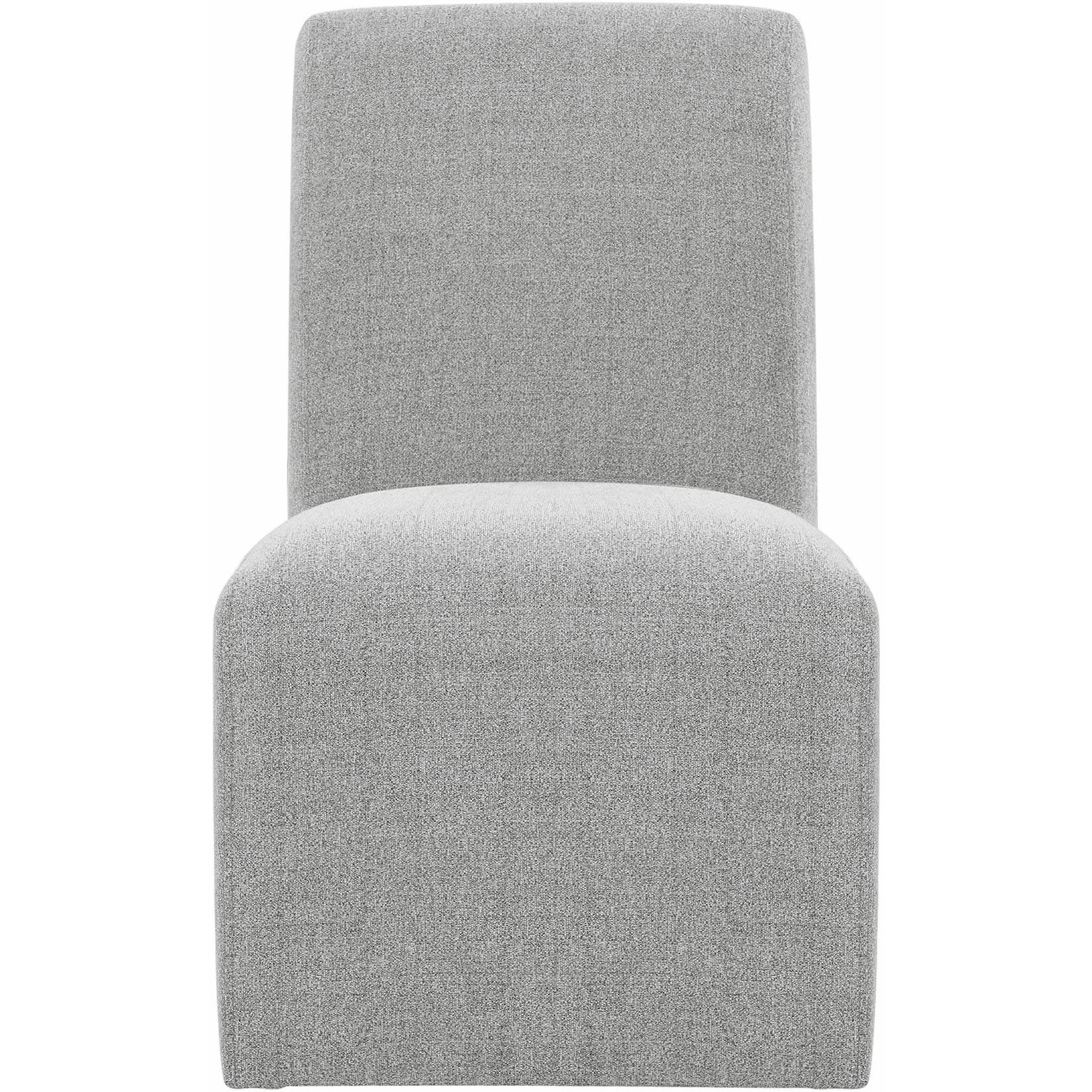 Elements International Nero Upholstered Side Chair Set - American Furniture of Slidell