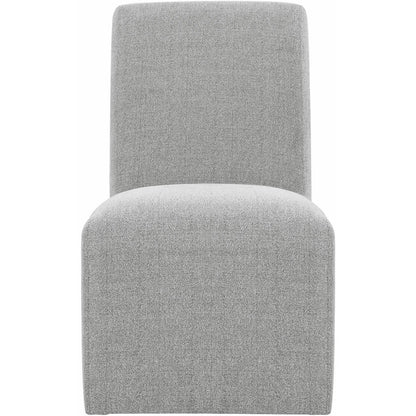 Elements International Nero Upholstered Side Chair Set - American Furniture of Slidell