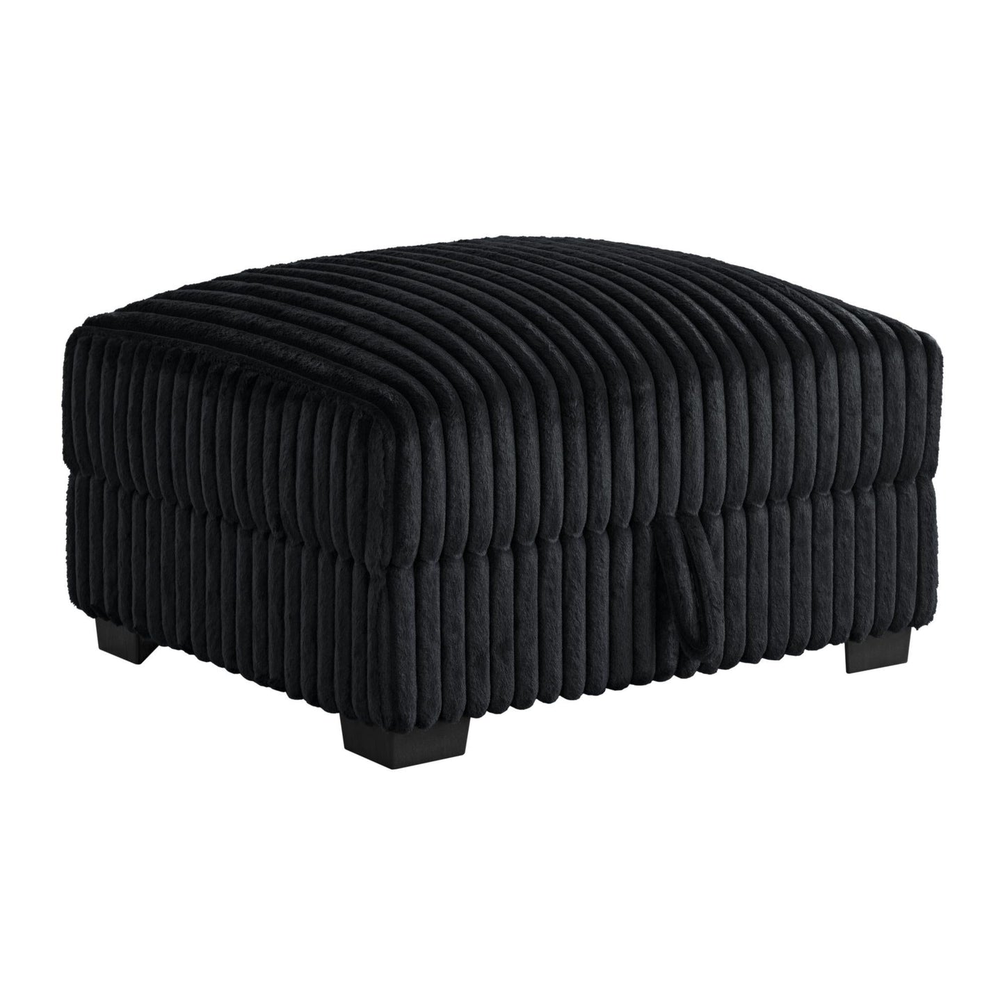Elements International Nightfall U - 16570 - 10473 - 000 Storage Ottoman - American Furniture of Slidell