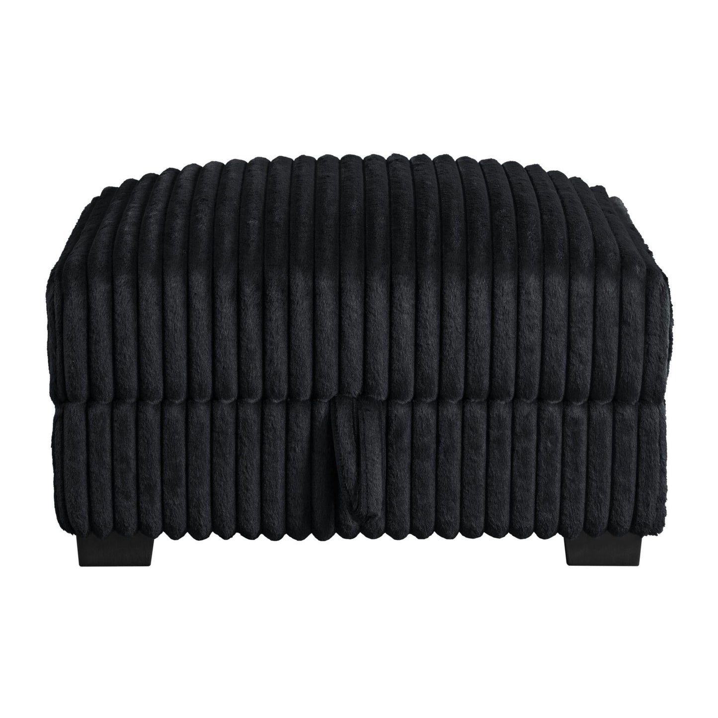 Elements International Nightfall U - 16570 - 10473 - 000 Storage Ottoman - American Furniture of Slidell